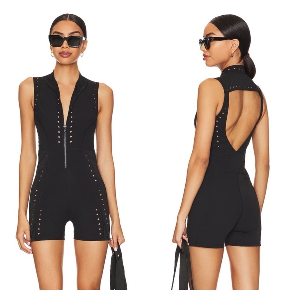 GIGI C Kina Romper In Black